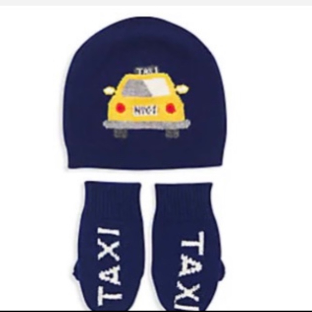 NWT Sophia Cashmere Kids Hat & Gloves set